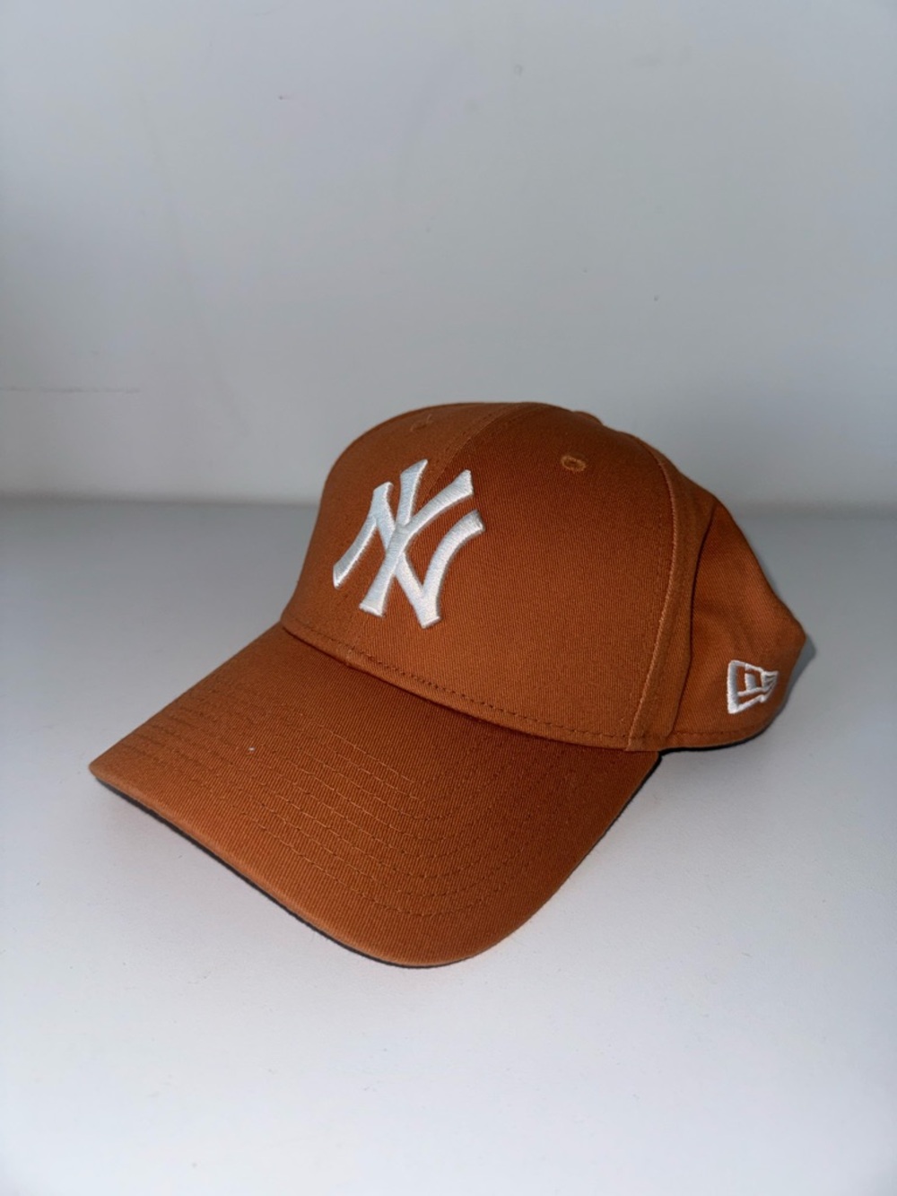 New Era Burnt Orange New York Yankees Cap with White Logo